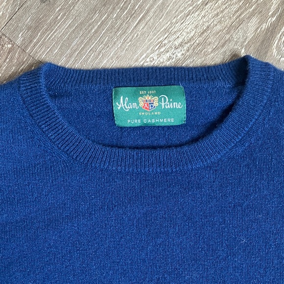 Alan Paine 100% pure cashmere sweater - Picture 8 of 14